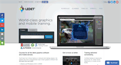 Desktop Screenshot of ledet.com